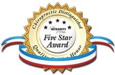 Integrity Five Star Gold Award seal
